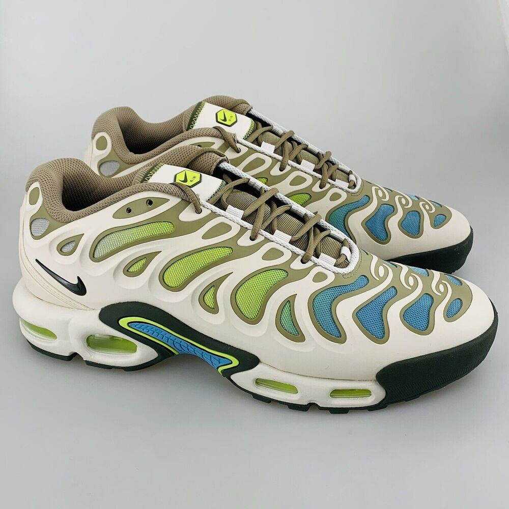 Nike Air Max Plus Drift Phantom Cyber Mens Size 11.5 Baltic Blue FD4290 008